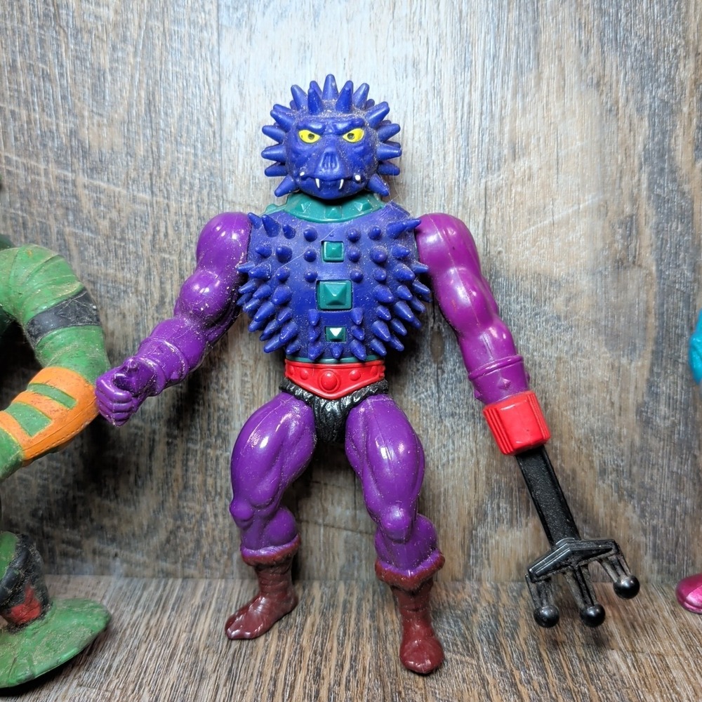 Vintage He-Man Masters of the Universe Action 6 Figure Lot 1980s Mattel - Picture 4 of 16